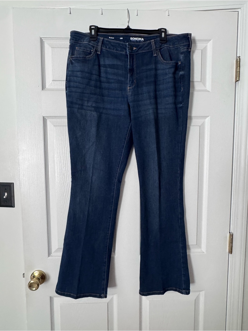 Sonoma Dark Blue Bootcut Jeans